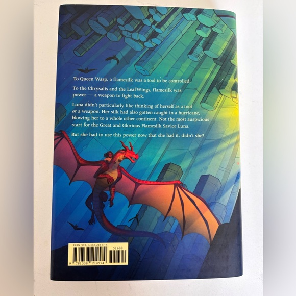 NEW! Wings of Fire Book 15 “The Flames of Hope” hardcover by Tui T. Sutherland - Picture 2 of 4